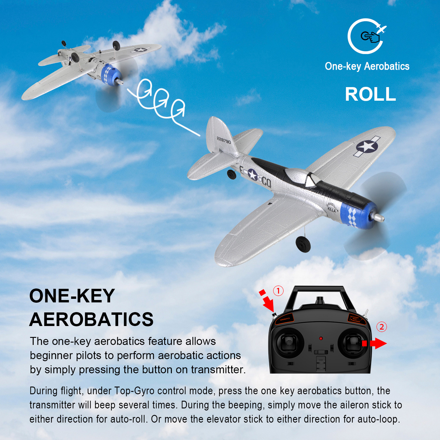 TOP-RC-HOBBY-402mm-Mini-P47-24G-4CH-6-Achsen-Gyro-One-Key-Kunstflug-U-Turn-EPP-Warbird-RC-Flugzeug-R-1989934-3